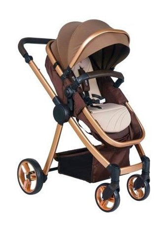 Tommy Baby Toranto Çift Yönlü Katlanır 360 Derece Dönebilen Tam Yatar Puset - Travel Sistem Bebek Arabası Siyah