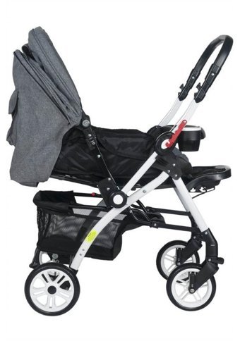 Tommy Baby Easyfold 3 Çift Yönlü Katlanır Tam Yatar Puset - Travel Sistem Bebek Arabası Bej