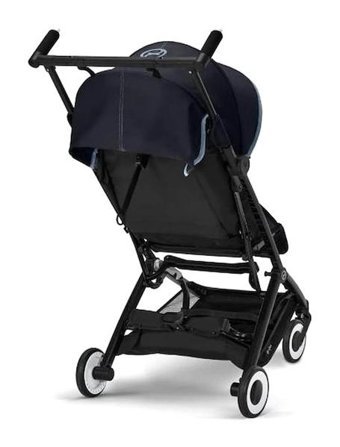Cybex Lizbon Çift Yönlü Katlanır Tam Yatar Kabin Tipi Bebek Arabası Siyah