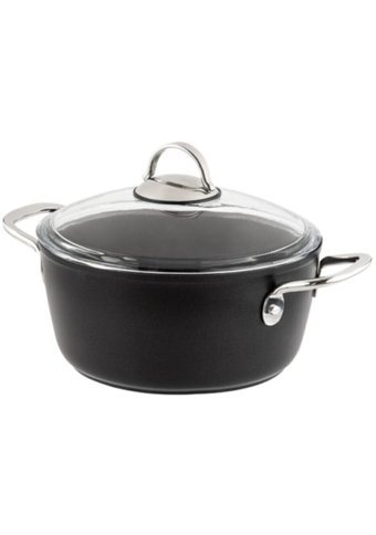 Neoflam Dutch Oven Ft3-t Cam Kapaklı 2 Parça 20 cm Titanyum Derin Tencere