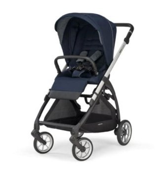 Inglesina Elegant Çift Yönlü Katlanır Tam Yatar Travel Sistem Bebek Arabası Mavi