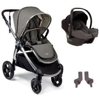 Mamas & Papas Ocarro Cosmo Çift Yönlü Katlanır 360 Derece Dönebilen Tam Yatar Travel Sistem Bebek Arabası Kahverengi