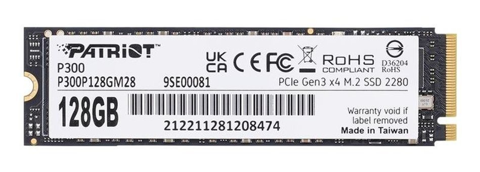 Patriot P300 P128GM28 PCIE M2 128 GB m2 2280 SSD
