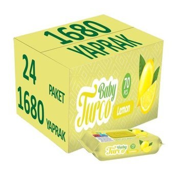 Baby Turco 70 Yaprak 24'lü Paket Islak Mendil