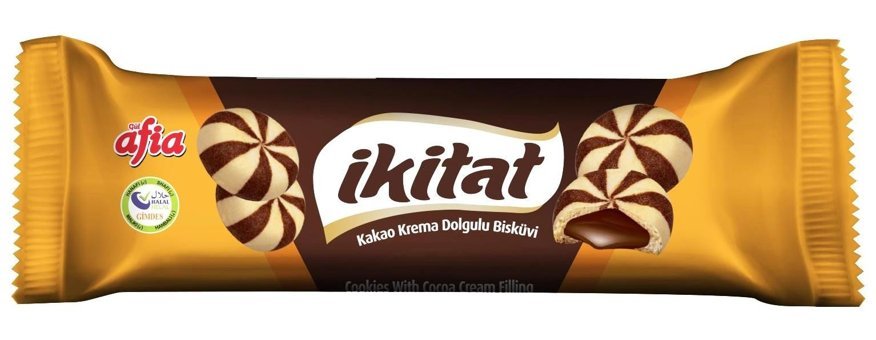Afia İkitat Kakao Kremalı Bisküvi 80 gr