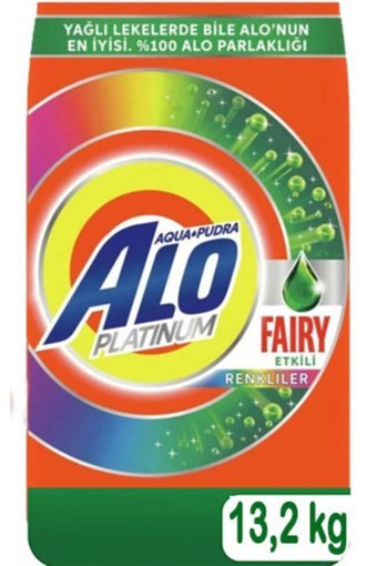 Alo Platinum Fairy Etkili Renkliler İçin Toz Deterjan 13.2 kg