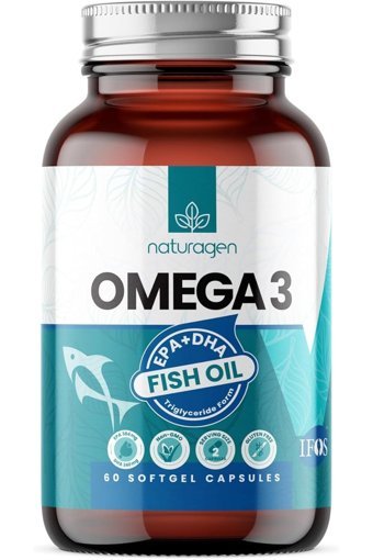 Naturagen Fish Oil Omega 3 Balık Yağı Kapsül 1200 mg 60 Adet