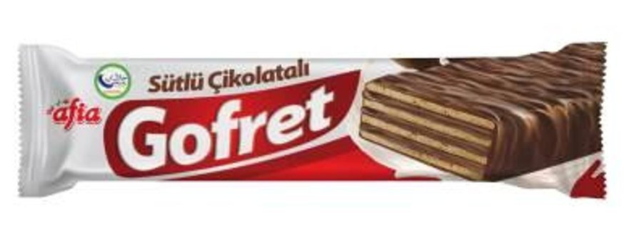 Afia Sütlü Çikolatalı Gofret 35 gr