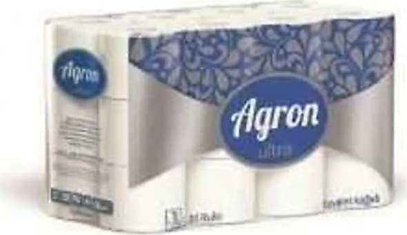 Agron 2 Katlı 72'li Rulo Tuvalet Kağıdı