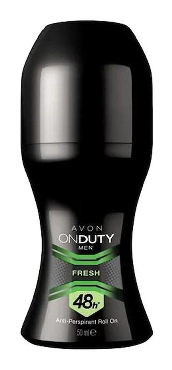 Avon On Duty Men's Fresh Pudralı Ter Önleyici Antiperspirant Roll-On Erkek 50 ml