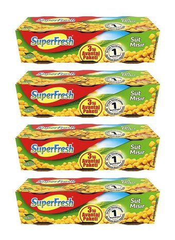 Superfresh Konserve Mısır 12x200 gr