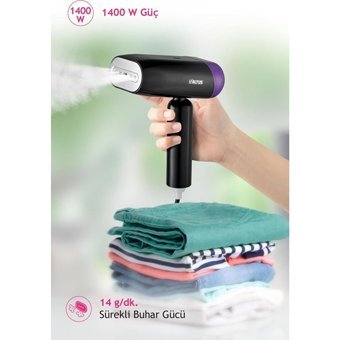 Altus AL 685 1650 W 120 gr/dk Dual Thermolon Tabanlı Kablolu Buharlı Seyehat Ütüsü