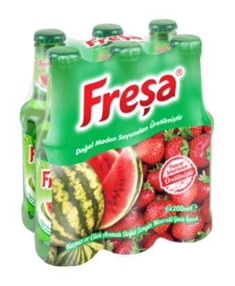 Freşa Karpuzlu Çilekli Soda 6'lı 200 ml