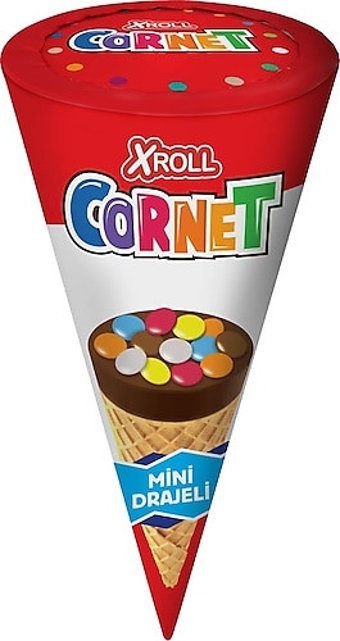Xroll Cornet Krema Dolgulu Gofret 25 gr