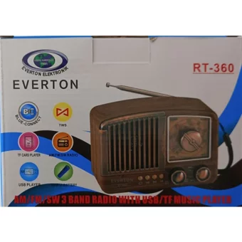 Everton RT-360 Bluetooth Hoparlör Ahşap