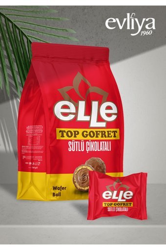Evliya Elle Sütlü Çikolatalı Gofret 140 gr