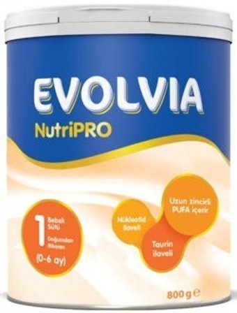 Evolvia Yenidoğan Laktozsuz Tahılsız 1 Numara Devam Sütü 4x400 gr