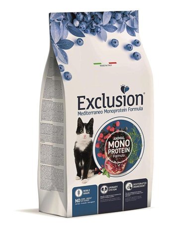 Exclusion Monoprotein Balıklı Yetişkin Kuru Kedi Maması 12 kg