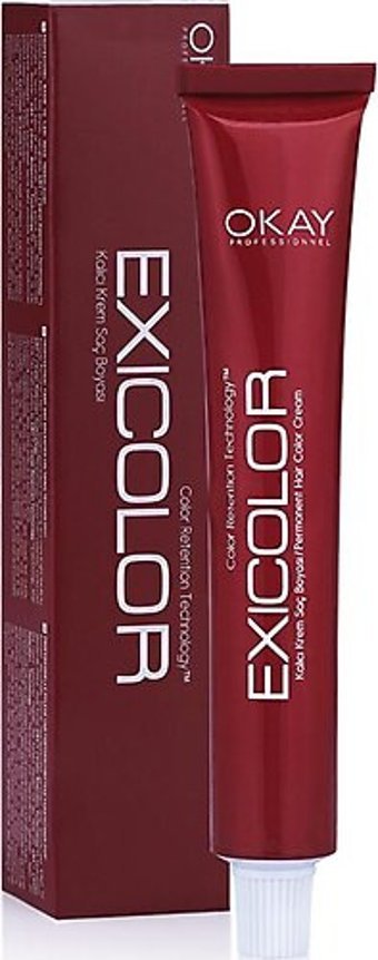 Exicolor 0.66 Yoğun Ateş Kızılı Krem Saç Boyası 2x60 ml