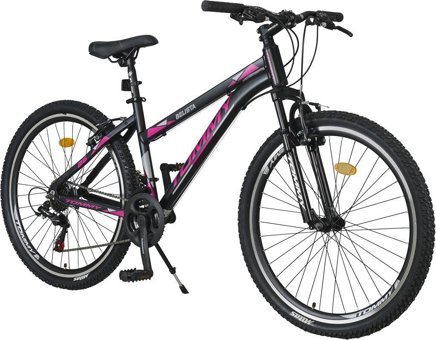TommyBike Belista Alüminyum Kadro 26 Jant 21 Vites Amortisörlü Dağ Bisikleti Pembe
