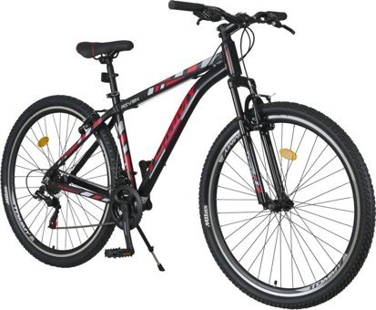 TommyBike RIVEN Alüminyum Kadro 29 Jant 21 Vites Dağ Bisikleti Kırmızı