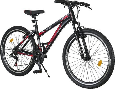 TommyBike Belista Alüminyum Kadro 26 Jant 21 Vites Amortisörlü Dağ Bisikleti Kırmızı