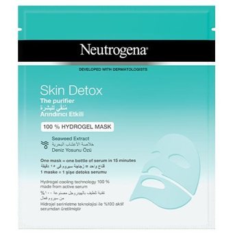Neutrogena Skin Detox Nemlendiricili Soyulabilir Kağıt Yüz Maskesi