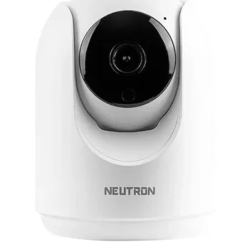 Neutron Ethernet Mini Sim Kartlı 1 Kameralı 360 Derece Dönen Gece Görüşlü İç Mekan Kablolu Güvenlik Kamerası