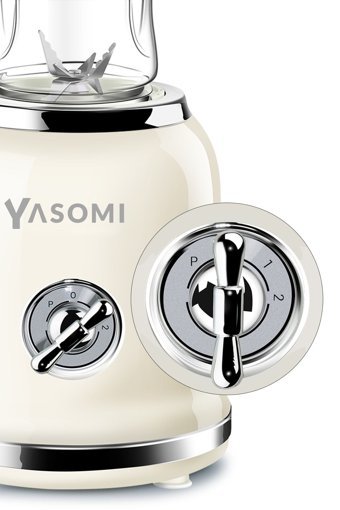 Yasomi BL019 Retro 300 W Smoothie Blender Bej