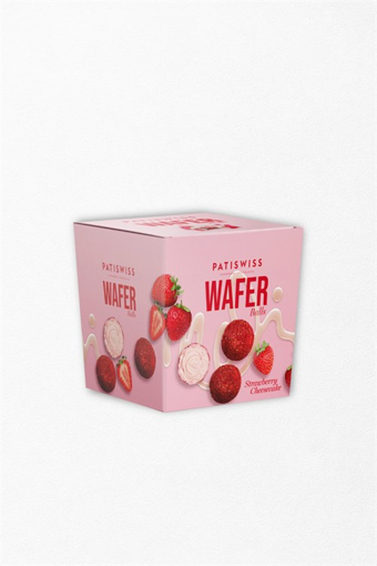 Patiswiss Wafer Çilekli Yoğurtlu Gofret 150 gr