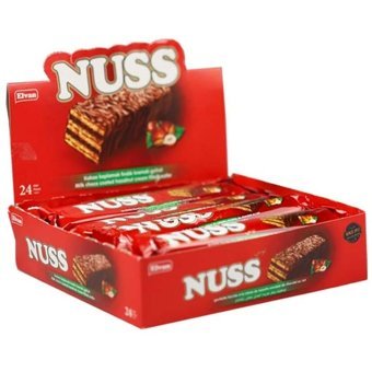 Elvan Nuss Çikolatalı Fındıklı Gofret 24x18 gr