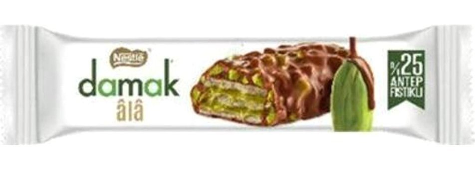 Nestle Damak Ala Antep Fıstıklı Gofret 24x30 gr