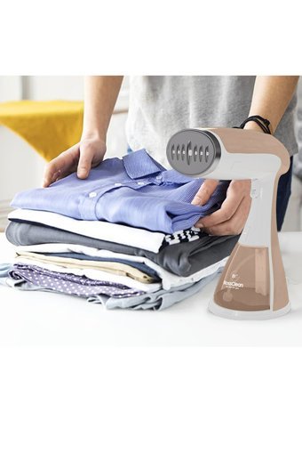 Rossclean Elite 2si 1 arada 1500 W 27 gr/dk Metal Tabanlı Kablolu Buharlı Seyehat Ütüsü Kahverengi