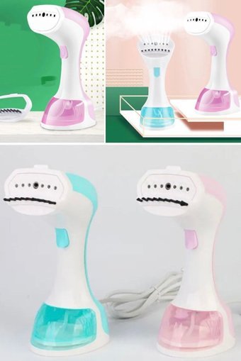 Utelips 1200 W 38 gr/dk Steamglide Tabanlı Kablolu Buharlı Seyehat Ütüsü Pembe