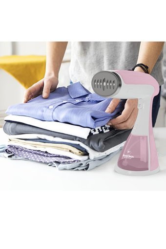 Rossclean Elite 2si 1 arada 1500 W 27 gr/dk Metal Tabanlı Kablolu Buharlı Seyehat Ütüsü Pembe