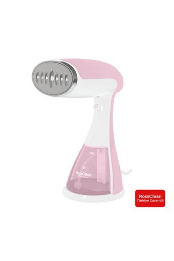 Rossclean Elite 2si 1 arada 1500 W 27 gr/dk Metal Tabanlı Kablolu Buharlı Seyehat Ütüsü Pembe