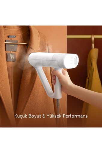 Deerma DEM HS100 1080 W 16 gr/dk Alüminyum Tabanlı Kablolu Buharlı Seyehat Ütüsü