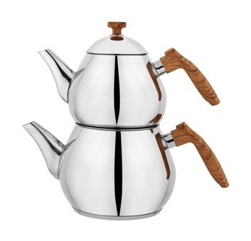 Schafer Tea Chef Küçük Boy Çelik Çaydanlık Gümüş