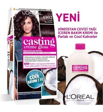 L'Oreal Professionnel 4102 Cool Kestane Amonyaksız Krem Saç Boyası