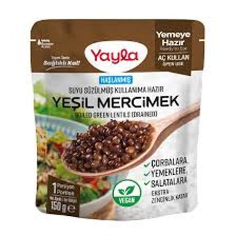 Yayla Yeşil Mercimek 150 gr