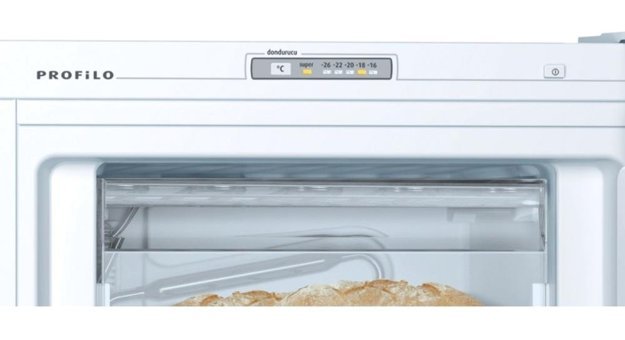 Profilo DF1024WFVV 6 Çekmeceli A+ Enerji Sınıfı 173 lt Dikey Solo Derin Dondurucu Beyaz
