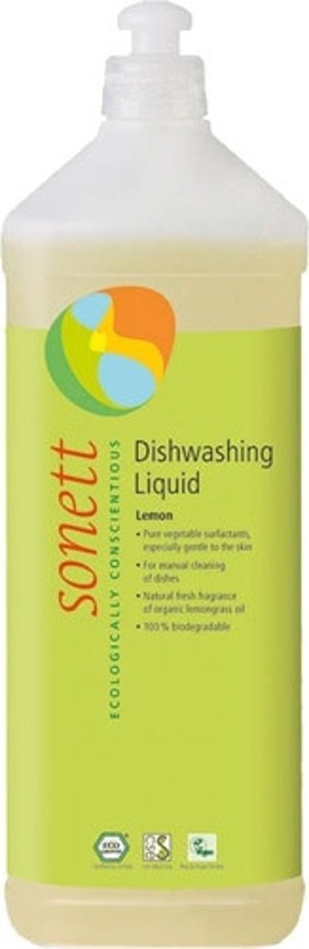 Sonett Organik Limon Kokulu El Bulaşık Deterjanı 1 lt