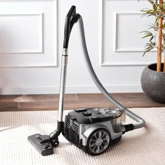 Karaca Vantuz High 900 W Hepa Filtreli 2 lt Kapasteli Toz Torbasız Süpürge Gri