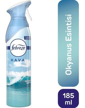 Febreze Hava Ferahlatıcı Okyanus Esintisi Oda Kokusu, Koku Giderici 185 ml