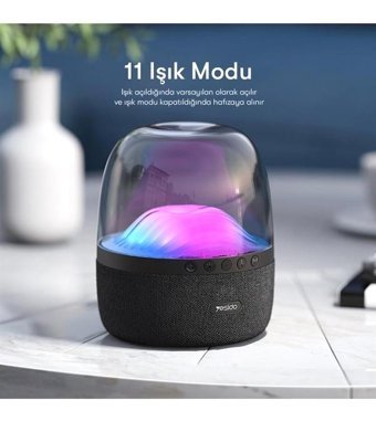 Yesido YSW08 Bluetooth Hoparlör Siyah