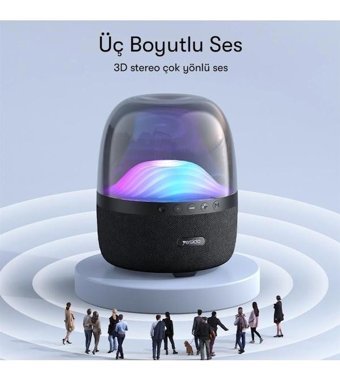 Yesido YSW08 Bluetooth Hoparlör Siyah