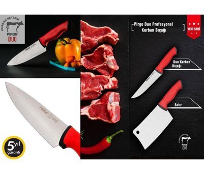 Pirge No:3 21 cm Paslanmaz Çelik Et Bıçağı