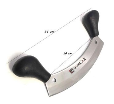 Sürlaz 18 cm Ahşap - Çelik Et Bıçağı
