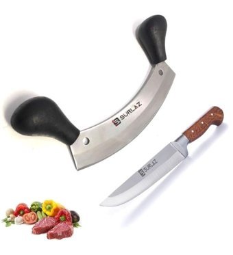 Sürlaz 18 cm Ahşap - Çelik Et Bıçağı