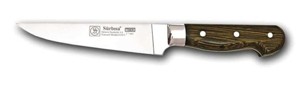 Sürbısa 61011 Ahşap - Çelik Et Bıçağı